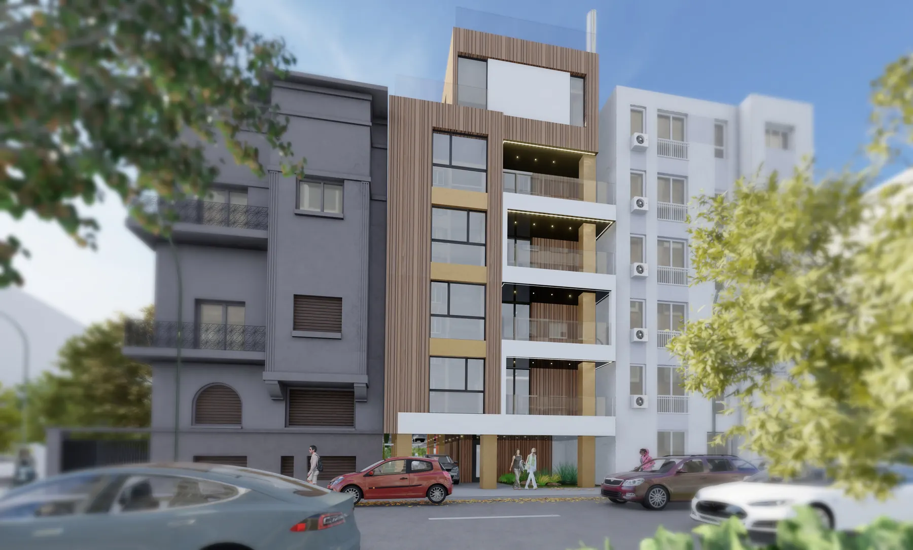 Clădire Rezidențială de Apartamente Pinului – Pipera, Voluntari
